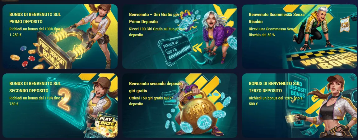 Promozioni Playbaze Casino 1