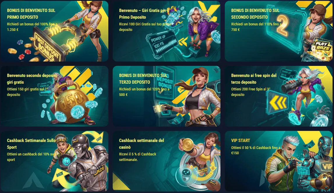 Promozioni Playbaze Casino 5